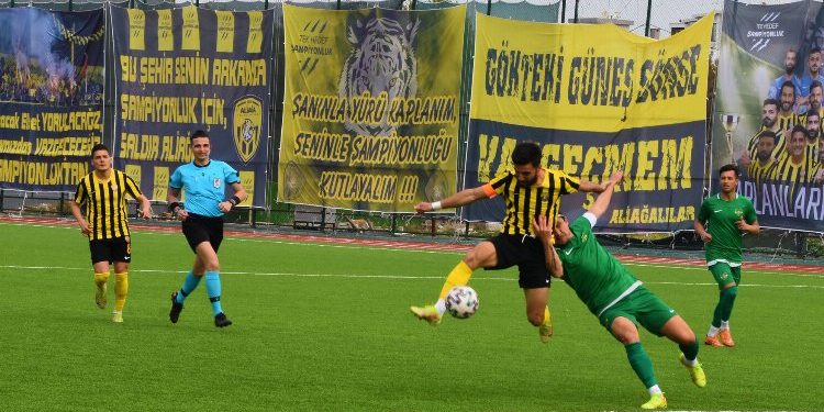 Aliağaspor FK 3 puanı tek golle aldı