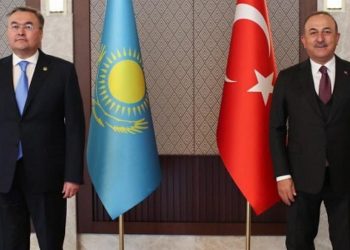 Dışişleri Bakanı Çavuşoğlu ve Kazak mevkidaşından ortak bildiri