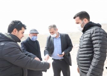 Kayseri Kocasinan’da yol çalışması