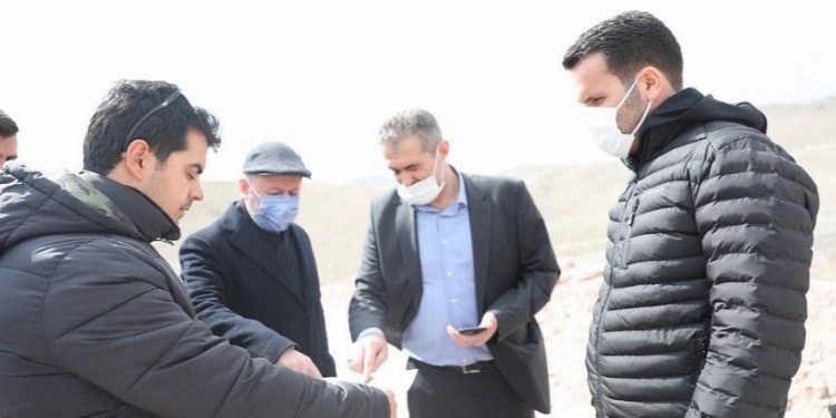 Kayseri Kocasinan’da yol çalışması