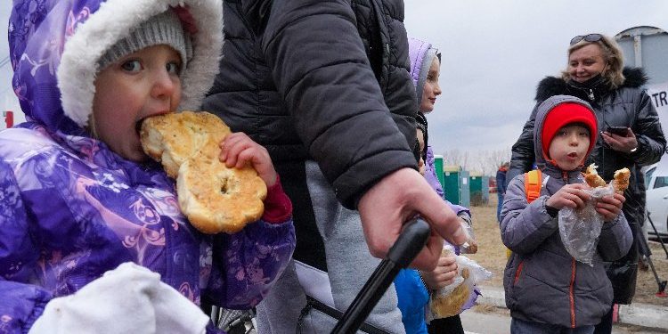 Kızılay Ukrayna sınırında