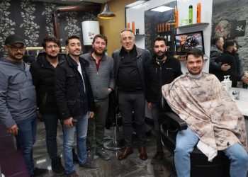 Mehmet Savran’dan esnaf ziyareti