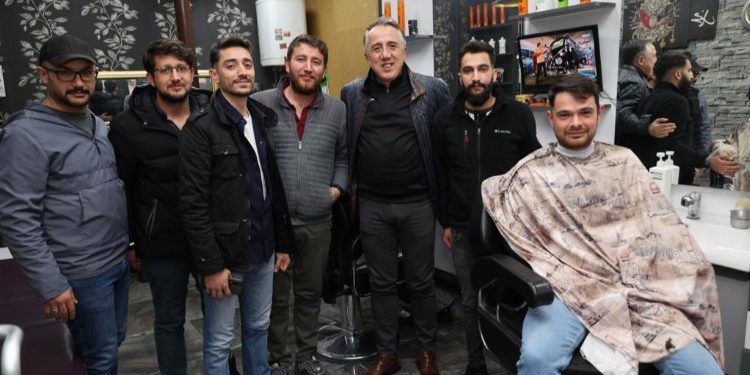 Mehmet Savran’dan esnaf ziyareti