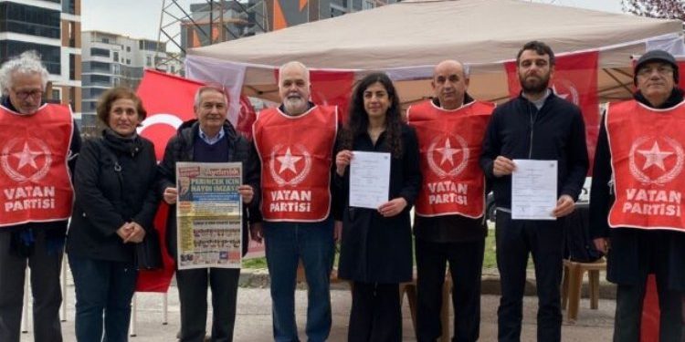 Vatan Partisi Bursa’dan Perinçek için ‘imza’ya davet