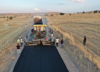 Kayseri Büyükşehir’den Kocasinan’da asfalt çalışması