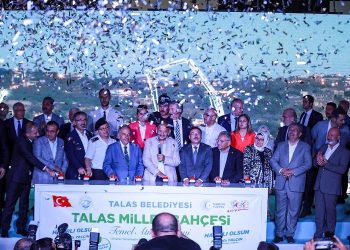 Kayseri Talas Millet Bahçesi’ne ilk harç