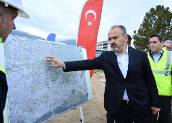 Bursa Yıldırım’ın zemin röntgeni çekiliyor