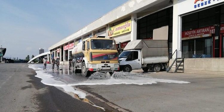 Kayseri Büyükşehir Hali tertemiz oldu