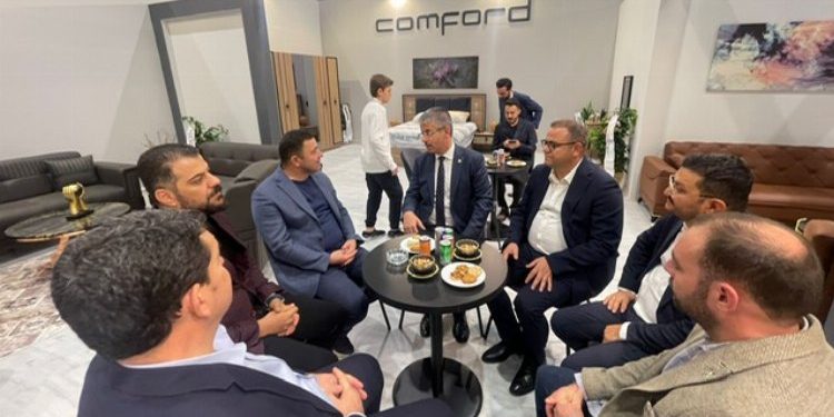 Milletvekili Şaban Çopuroğlu ANAMOB Fuarı’nı gezdi