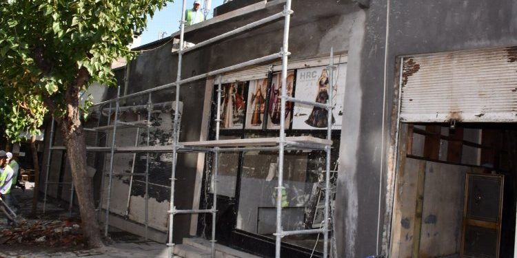 Sokak sağlıklaştırmada son etap sürüyor