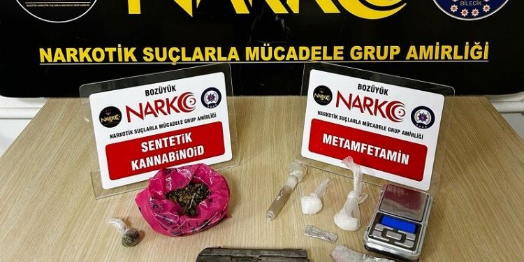 Bozüyük’te uyuşturucuyla mücadelede 2 tutuklama