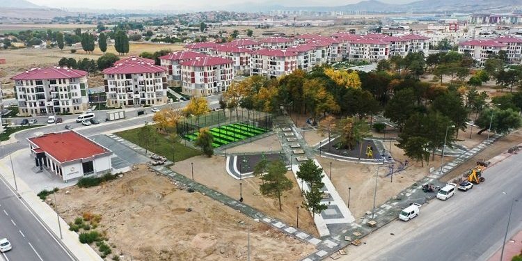 Kayseri Kocasinan’a çok fonksiyonlu park