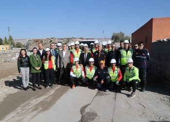 Kayseri Büyükşehir Kentsel Arama Kurtarma’dan tatbikat