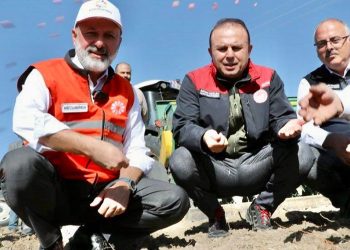 Kayseri Kocasinan’da ilk buğday ekimi