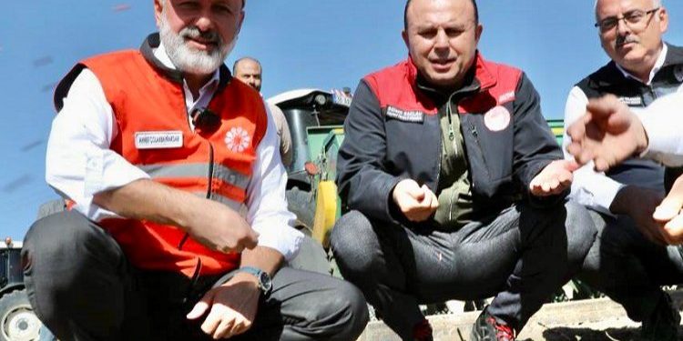 Kayseri Kocasinan’da ilk buğday ekimi