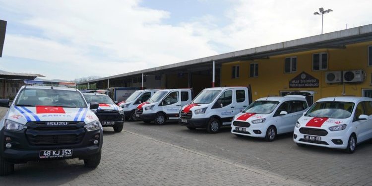 Milas araç filosunu güçlendirdi